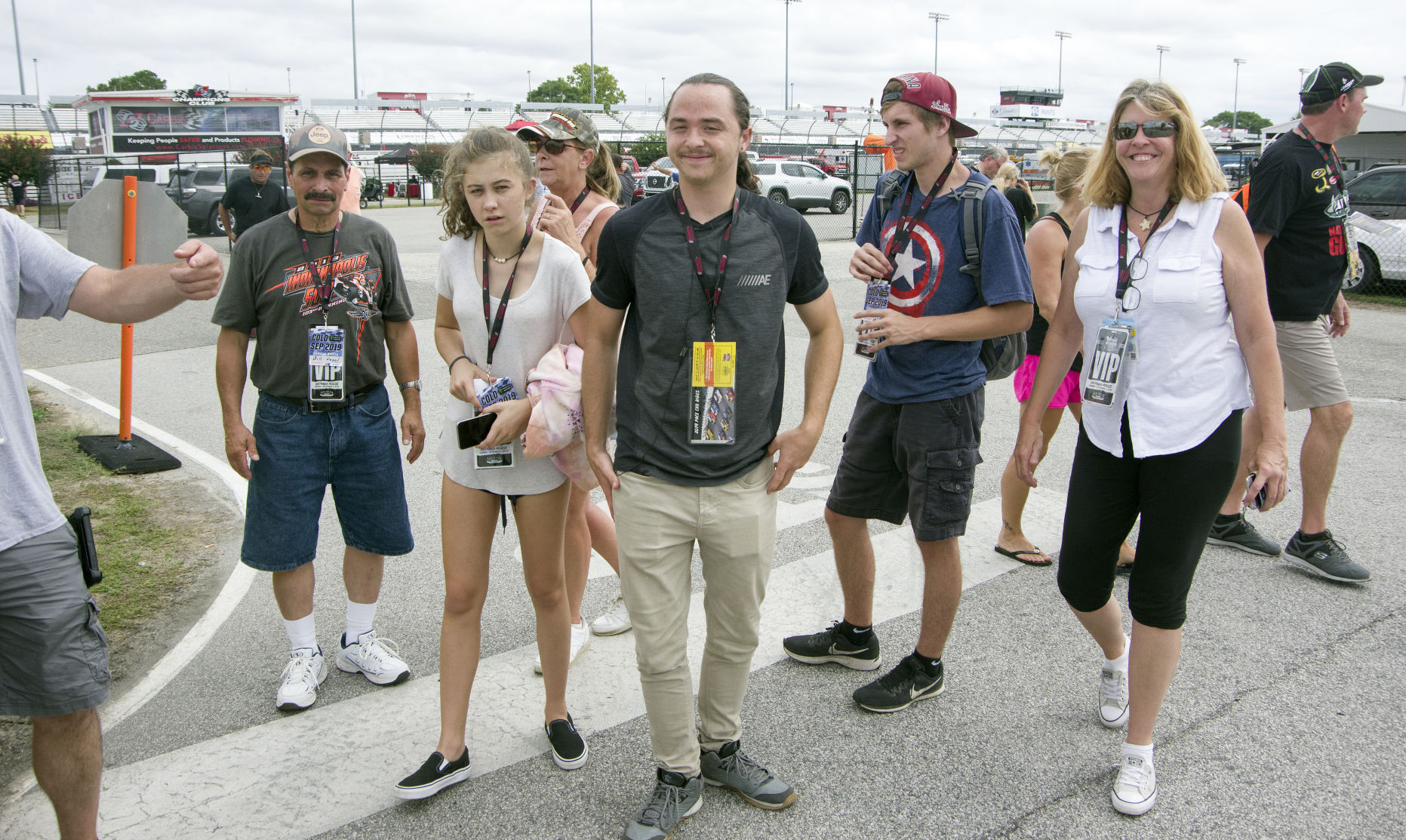 Darlington Infield Sunday